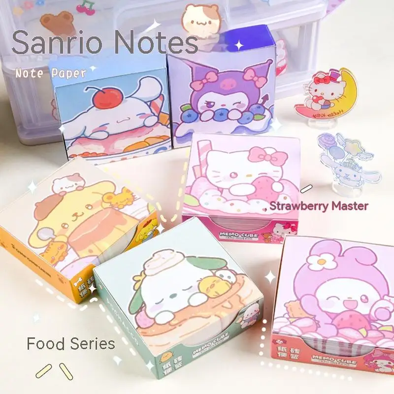 Sanrio 5pcs Scratch Pad Kawaii Hello Kitty Kuromi Can Tear Non-Stick Paper And Leave A Message To Facilitate Signing The Bill
Sanrio 5pcs Scratch Pad Kawaii Hello Kitty Kuromi Can Tear Non-Stick Paper And Leave A Message To Facilitate Signing The Bill