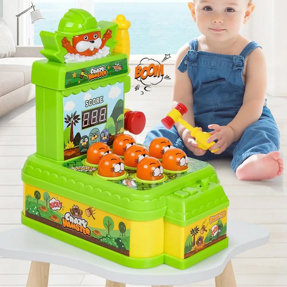 Whack Mole Game Practical 9 Speeds Brainstorm Daily Entertainment Hammering Toy Musical Pounding Toy 
Whack Mole Game Practical 9 Speeds Brainstorm Daily Entertainment Hammering Toy Musical Pounding Toy