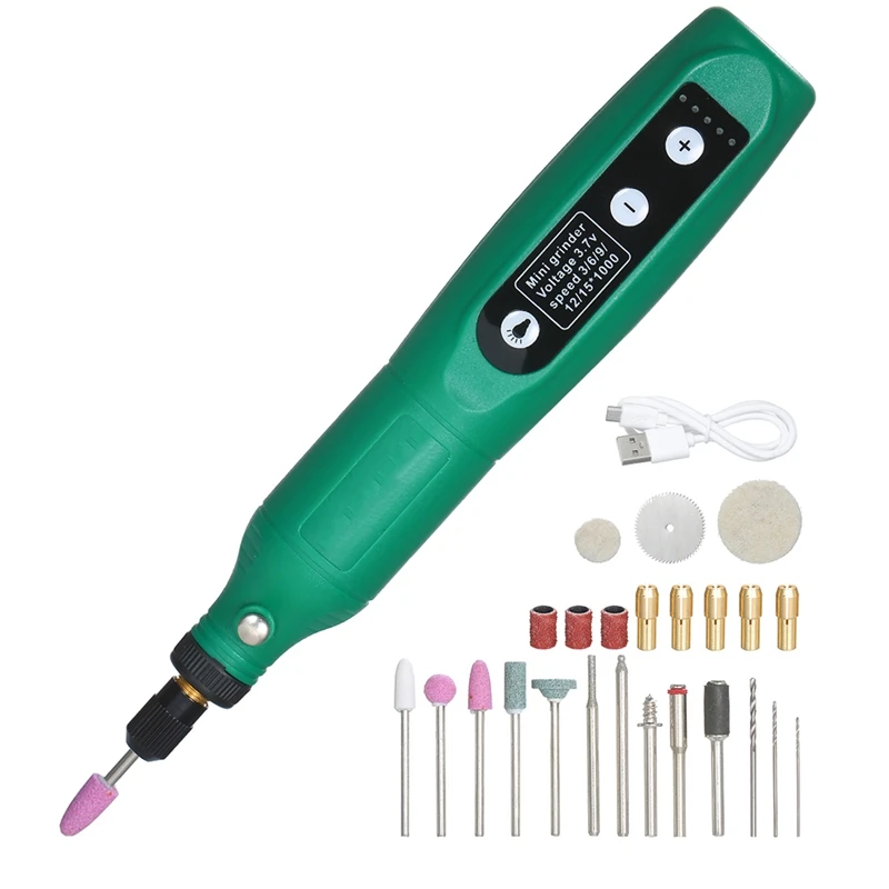 5-Speed Mini Electric Grinder Tool Set USB Charging Grinding Machine For Carving Wood Punching Metal Polishing
5-Speed Mini Electric Grinder Tool Set USB Charging Grinding Machine For Carving Wood Punching Metal Polishing