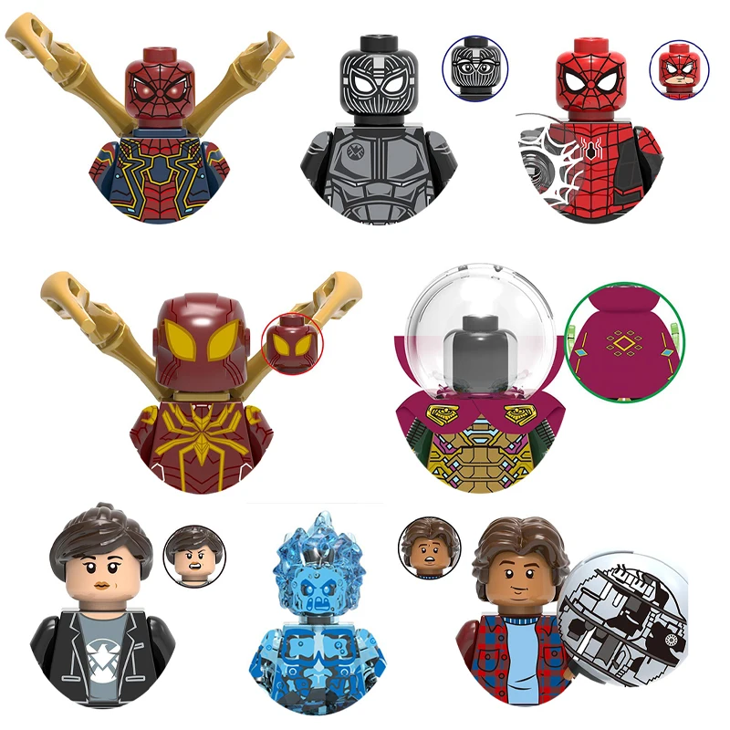 Legends Spider Iron Building Blocks Action Figures Bricks Figurine Educational Diy Toys Gifts For Children Super Heros
Legends Spider Iron Building Blocks Action Figures Bricks Figurine Educational Diy Toys Gifts For Children Super Heros