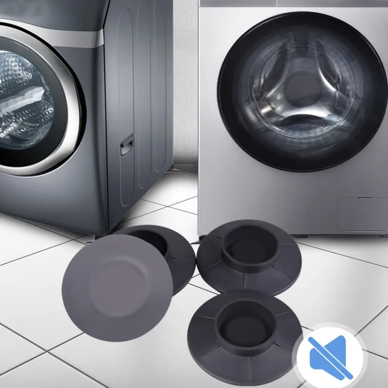 4pcs Anti Vibration Feet Pads Non-Slip Rubber Legs Slipstop Silent Skid Raiser Mat For Washing Machine Support Dampers Stand
4pcs Anti Vibration Feet Pads Non-Slip Rubber Legs Slipstop Silent Skid Raiser Mat For Washing Machine Support Dampers Stand