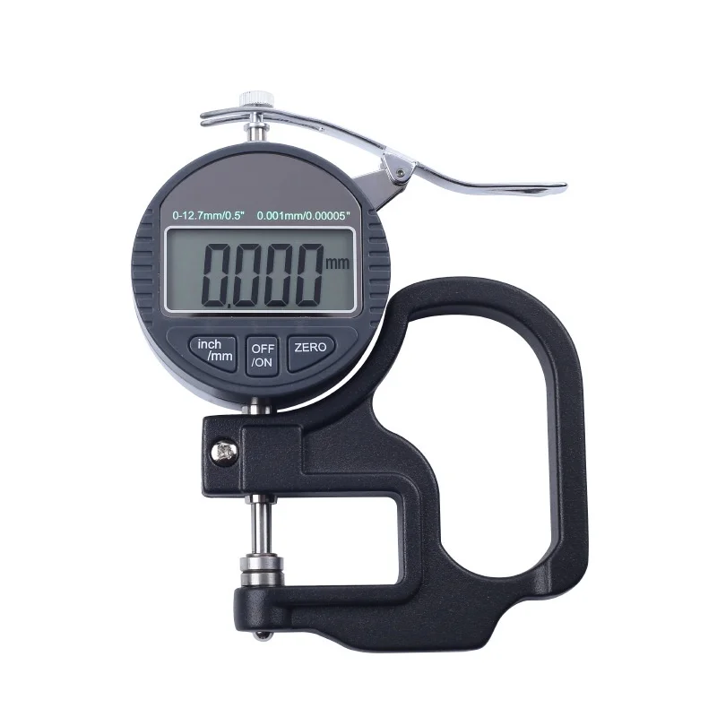 Digital Thickness Gauge Measuring Tools Electronic Thickness Meter Measure Thickness Of Paper Cloth Thin Metal Micrometer
Digital Thickness Gauge Measuring Tools Electronic Thickness Meter Measure Thickness Of Paper Cloth Thin Metal Micrometer