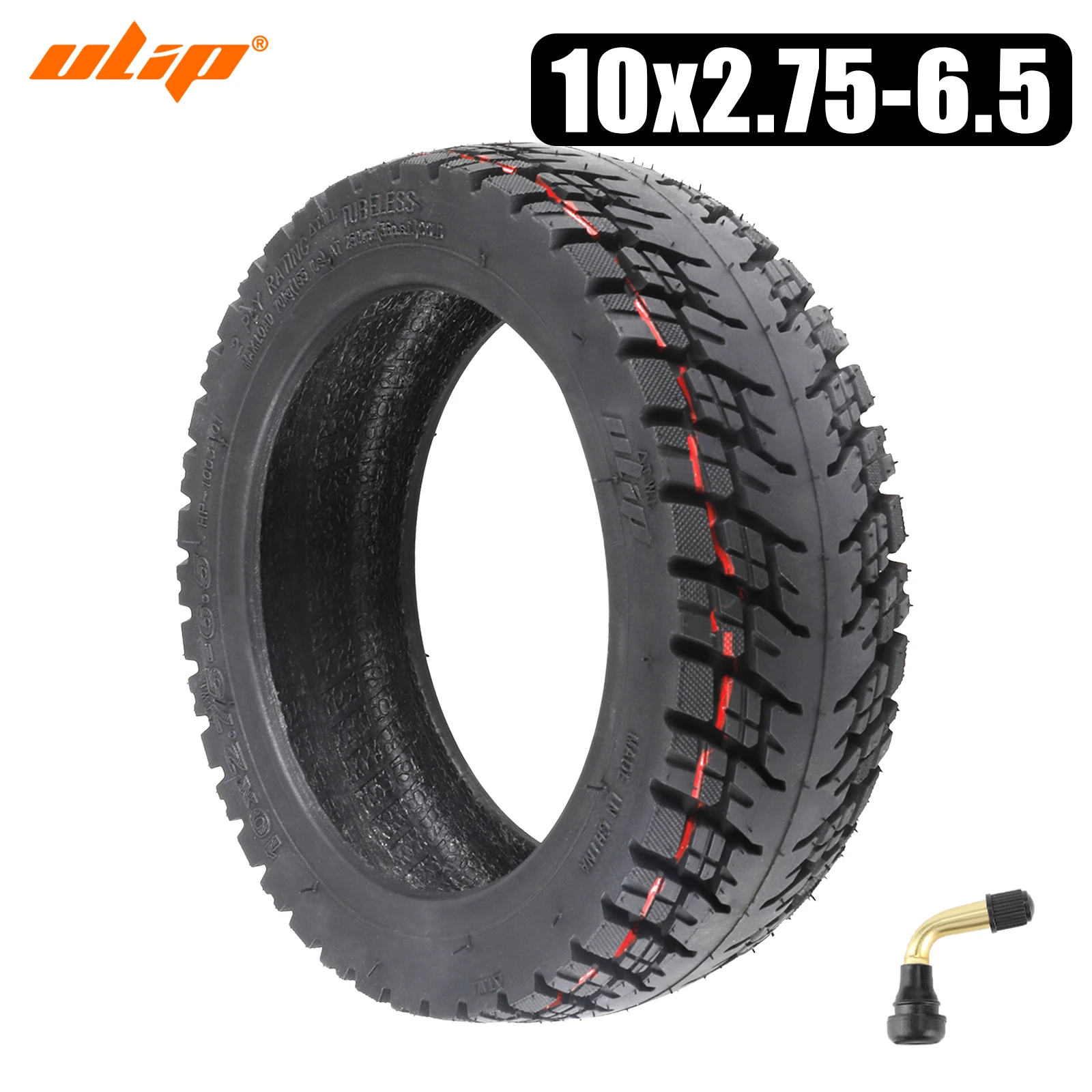 Ulip 10 дюймов 10x6 5-6 5 внедорожная бескамерная шина сверхтолстая для Speedway 5/Dualtron 3