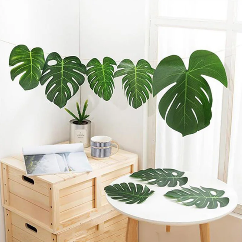 12Pcs Artificial Tropical Palm Leaves Hawaiian Party Summer Jungle Theme Decoration Wedding Birthday For Home Room Table Decor
12Pcs Artificial Tropical Palm Leaves Hawaiian Party Summer Jungle Theme Decoration Wedding Birthday For Home Room Table Decor