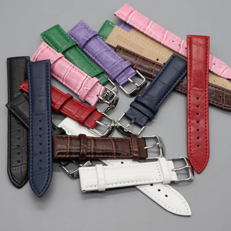 Soft Leather Watchband 12mm 14mm 16mm 18mm 20mm 22mm High Quality Wrist Band Bracelet Watch Strap for Women Men Best Gift
Soft Leather Watchband 12mm 14mm 16mm 18mm 20mm 22mm High Quality Wrist Band Bracelet Watch Strap for Women Men Best Gift