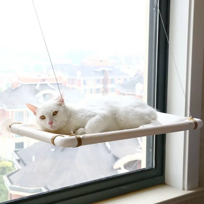 Cat hammock Hanging Beds Comfortable Sunny Seat Window Pet Hammock Soft Pet Shelf Seat Sleeping Beds Detachable Pet Supplies
Cat hammock Hanging Beds Comfortable Sunny Seat Window Pet Hammock Soft Pet Shelf Seat Sleeping Beds Detachable Pet Supplies