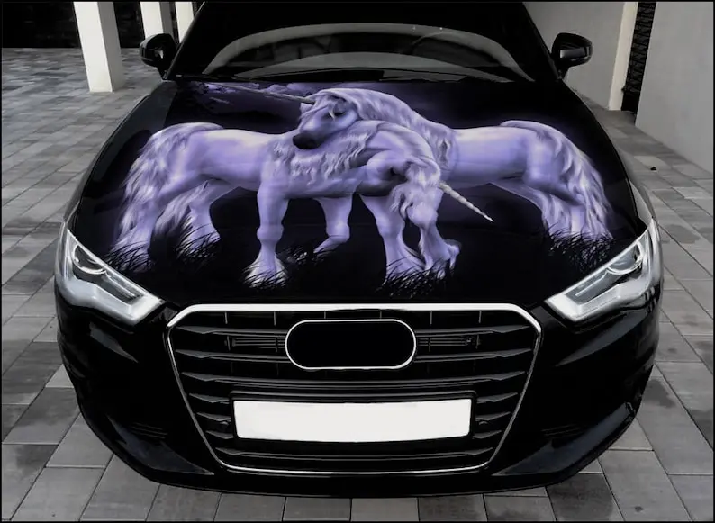 Unicorn Car Hood Wrap Full Color Vinyl Decal Fantasy Horse Sticker #2
Unicorn Car Hood Wrap Full Color Vinyl Decal Fantasy Horse Sticker #2