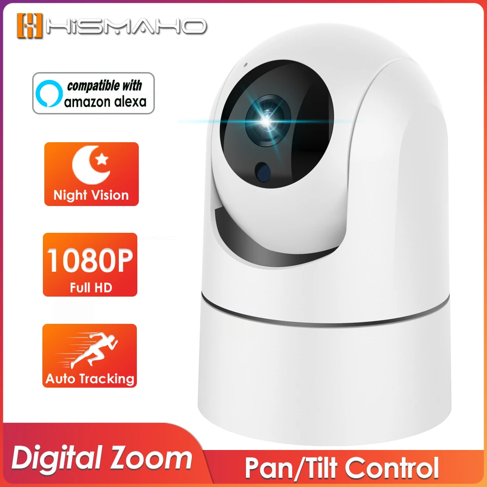 

Baby Monitor 5G WiFi IP Camera 1080P HD Wireless Indoor 2-Way Audio AI Auto Tracking 2MP Mini P2P Alexa CCTV Video Security Cam