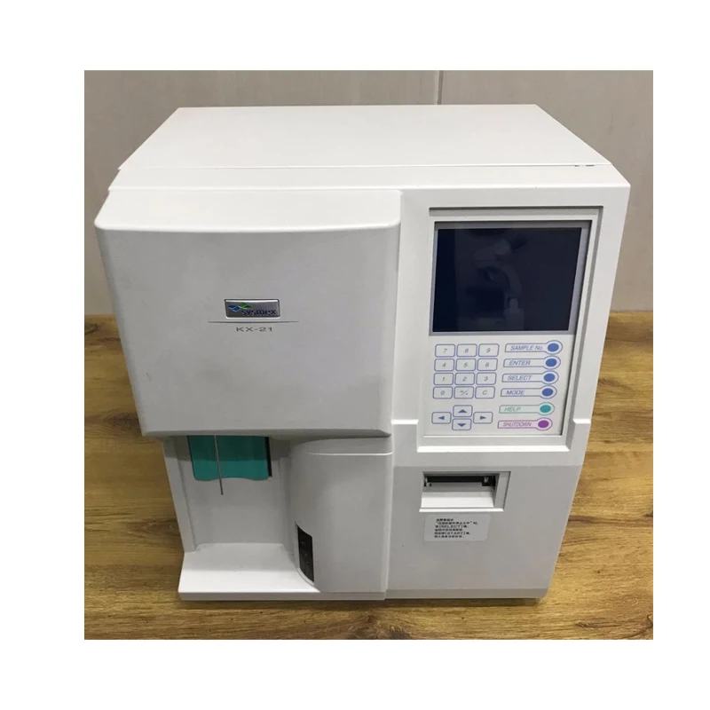 KX-21 KX-21N Used Version Full Blood Count Machine Auto Hematology Analyzer KX21/KX21N Sysmex Hematology Analyzer Price
KX-21 KX-21N Used Version Full Blood Count Machine Auto Hematology Analyzer KX21/KX21N Sysmex Hematology Analyzer Price