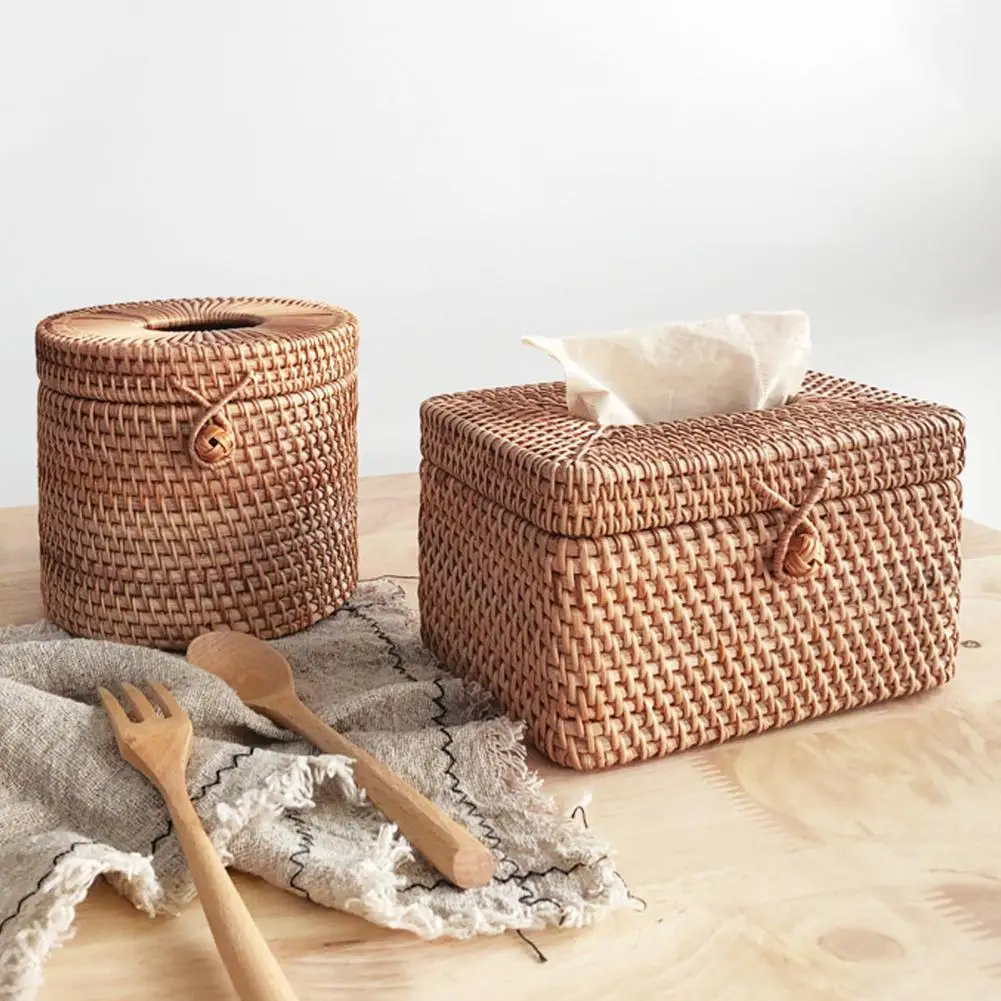 Excellent Tissue Container Retro Practical Paper Box Tissue Dispenser Box Holder for Dorm Paper Container
Excellent Tissue Container Retro Practical Paper Box Tissue Dispenser Box Holder for Dorm Paper Container