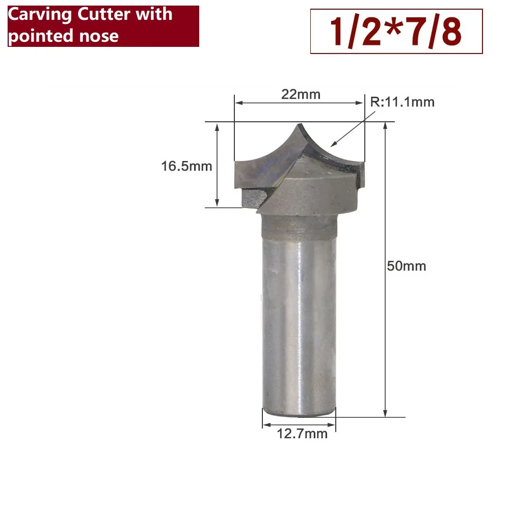 Hand Making A Drawer Router Bit Shank Router Bit 12.7MM Shank Diameter 12.7mm 1pc 9.52m/16/19/22mm Head Diameter
Hand Making A Drawer Router Bit Shank Router Bit 12.7MM Shank Diameter 12.7mm 1pc 9.52m/16/19/22mm Head Diameter