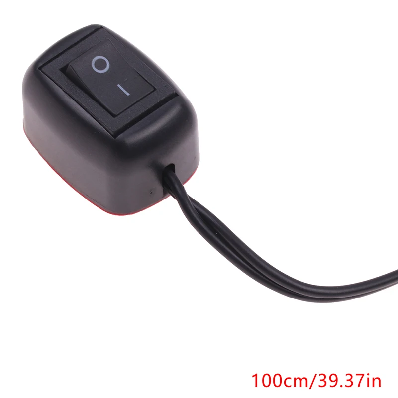 DC 12V Universal Car Switch Paste Type Toggle Switch with Cable 1m for Fog Ring Drive Lights Neon Lights
DC 12V Universal Car Switch Paste Type Toggle Switch with Cable 1m for Fog Ring Drive Lights Neon Lights