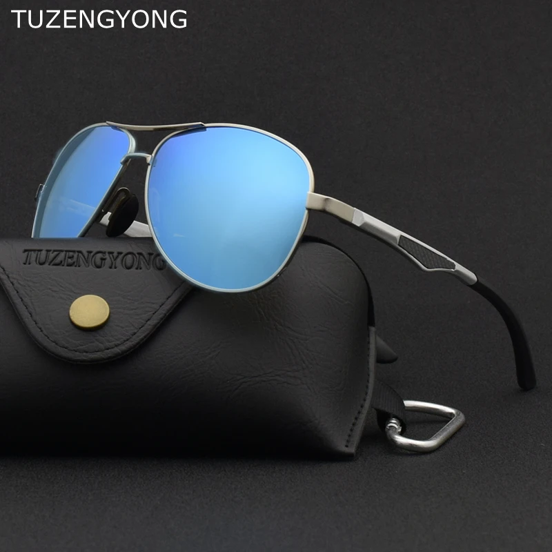 TUZENGYONG New Aluminum alloy Brand Polarized Sunglasses Men Fashion Sun Glasses Travel Driving Male Eyewear Accessories For Men
TUZENGYONG New Aluminum alloy Brand Polarized Sunglasses Men Fashion Sun Glasses Travel Driving Male Eyewear Accessories For Men
