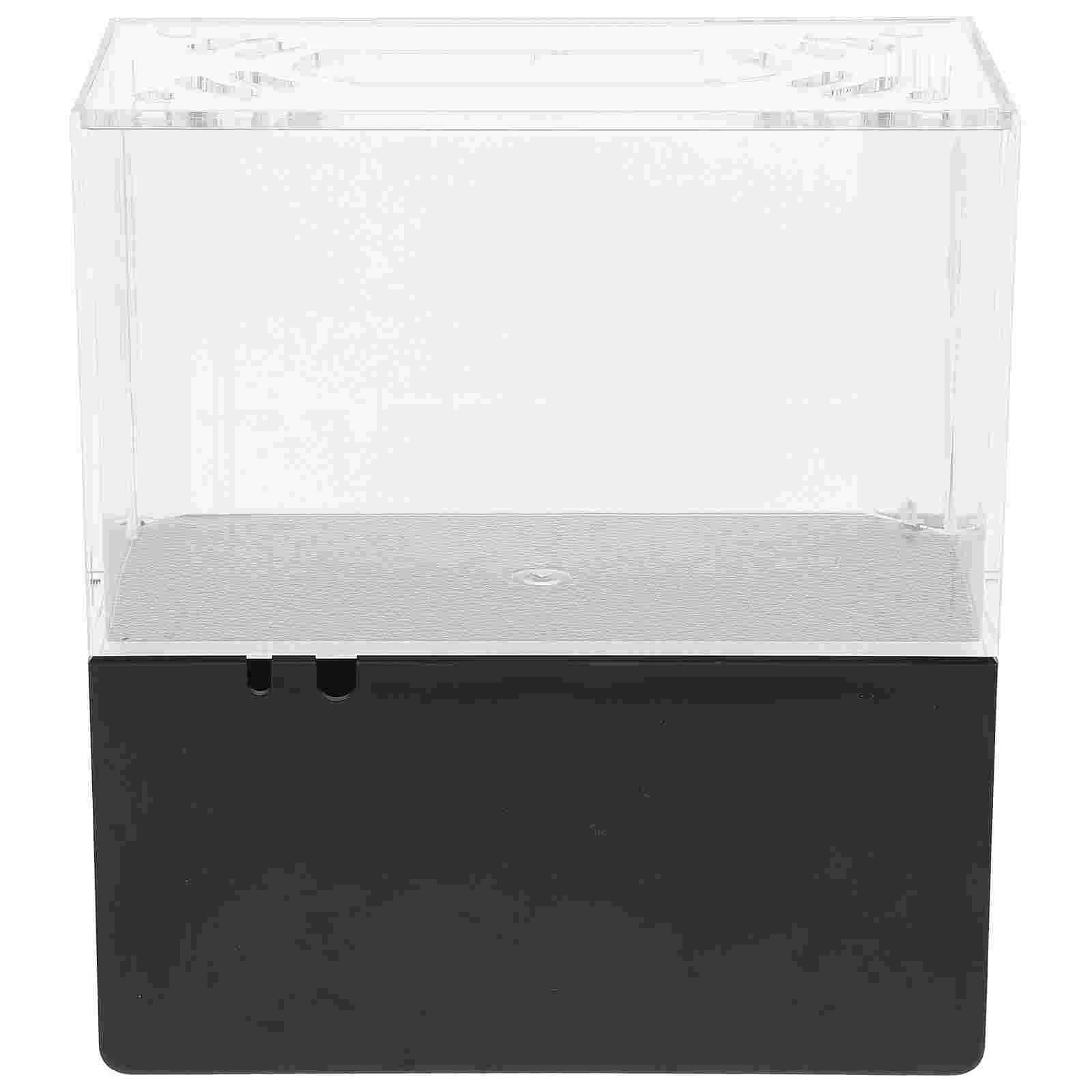 Tank Aquarium Bowl Acrylic Water Mini Change Free Transparent Desktop Creative Betta Goldfish Cube Shaped Box Micro Clear Vases
Tank Aquarium Bowl Acrylic Water Mini Change Free Transparent Desktop Creative Betta Goldfish Cube Shaped Box Micro Clear Vases