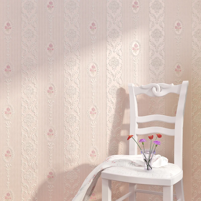 High Quality Warm Pink Vertical Stripes Wallpaper Living Room Bedroom 3D European Pastoral Flower Non-woven Wall Papers TV Back
High Quality Warm Pink Vertical Stripes Wallpaper Living Room Bedroom 3D European Pastoral Flower Non-woven Wall Papers TV Back