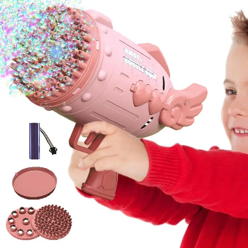 Rocket Launcher Bubble Blower Rocket Launcher Bubble Machine With Colorful Lights Handheld Bubble Maker With Lights & Rich
Rocket Launcher Bubble Blower Rocket Launcher Bubble Machine With Colorful Lights Handheld Bubble Maker With Lights & Rich