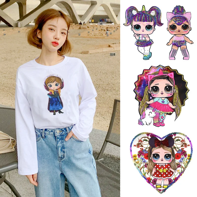 Anime LOL Doll Sequins Patches Figure Toys Lovely Fashion LOL Suprise DIY Embroidery Patch Decoration Girls Funny Toys Gift
Anime LOL Doll Sequins Patches Figure Toys Lovely Fashion LOL Suprise DIY Embroidery Patch Decoration Girls Funny Toys Gift