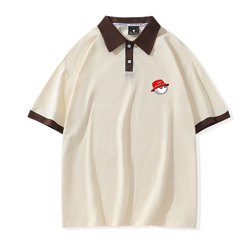 

Роскошная футболка 2023 Мужская одежда для гольфа летняя футболка для гольфа с коротким рукавом Одежда для гольфа с лошадью Мужская футболка длина рукава (см) материал