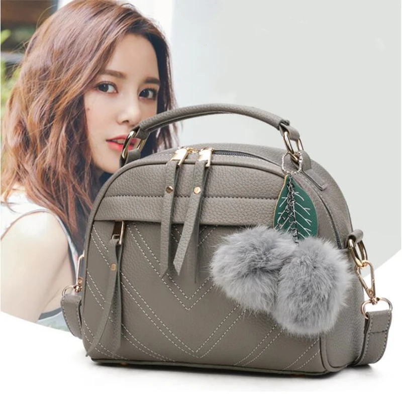 New Women Messenger Bags New PU Leather Handbag Inclined Shoulder Bag Women Crossbody Handbags Bag Ball Tassel Bolsa
New Women Messenger Bags New PU Leather Handbag Inclined Shoulder Bag Women Crossbody Handbags Bag Ball Tassel Bolsa