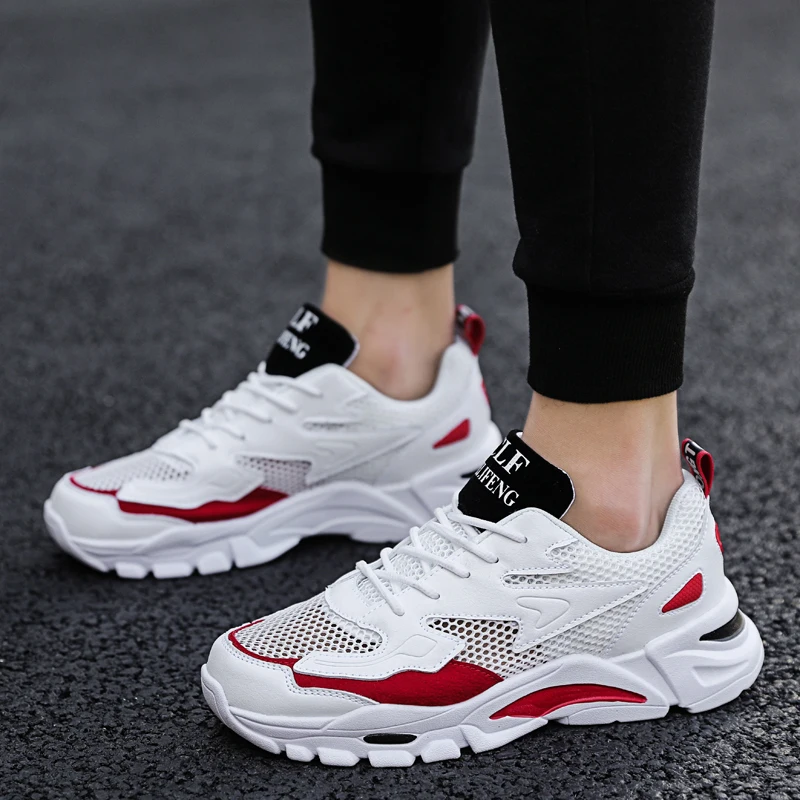 Summer Cut-outs Mesh Original White Platform Tennis Female Sport Shoes 2022 New Men's Sneakers Breathable Heighten Luxury Women
Summer Cut-outs Mesh Original White Platform Tennis Female Sport Shoes 2022 New Men's Sneakers Breathable Heighten Luxury Women