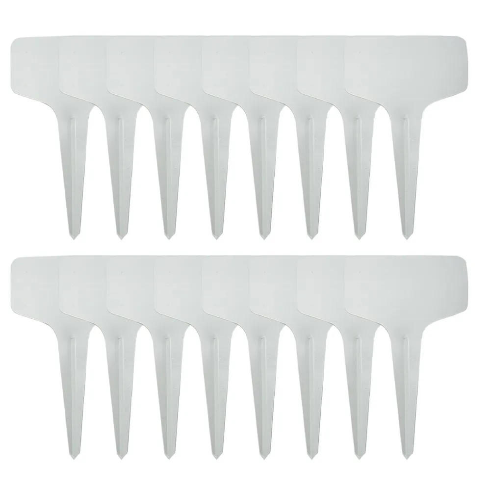 100Pcs/set Garden Labels Plant Markers T-type Tags Markers Nursery White Gardening Plant Classification Sorting Sign Mark Tools
100Pcs/set Garden Labels Plant Markers T-type Tags Markers Nursery White Gardening Plant Classification Sorting Sign Mark Tools