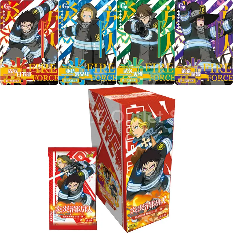 Новые оригинальные коллекционные карты Fire Force, аниме фигурки SSR LGR HR коллекция хобби TCG, настольная игра, Подарочные игрушки для детей
Новые оригинальные коллекционные карты Fire Force, аниме фигурки SSR LGR HR коллекция хобби TCG, настольная игра, Подарочные игрушки для детей