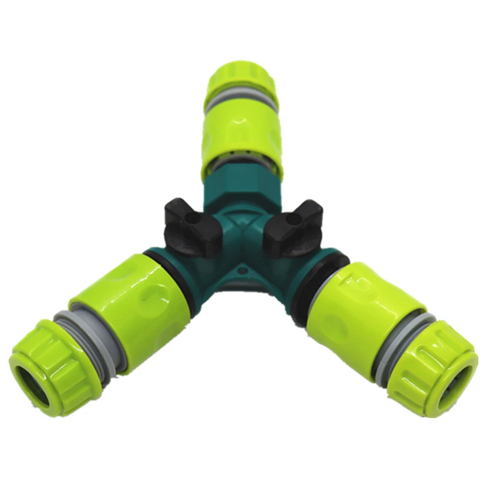 Durable High Quality New Practical Connector 1pc Green Replacement Supplies Water Pipe Yard 3-Way ABS Garden Hose
Durable High Quality New Practical Connector 1pc Green Replacement Supplies Water Pipe Yard 3-Way ABS Garden Hose