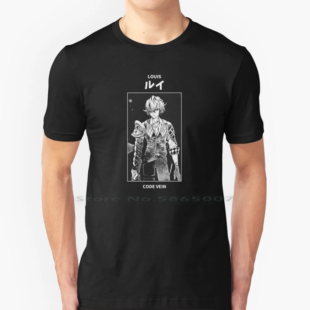 Louis Code Vein T Shirt 100% Cotton Eva Roux Dark Souls Gaming Gamer Anime Manga Husbando Code Vein Aesthetics Io Jack Big Size
Louis Code Vein T Shirt 100% Cotton Eva Roux Dark Souls Gaming Gamer Anime Manga Husbando Code Vein Aesthetics Io Jack Big Size