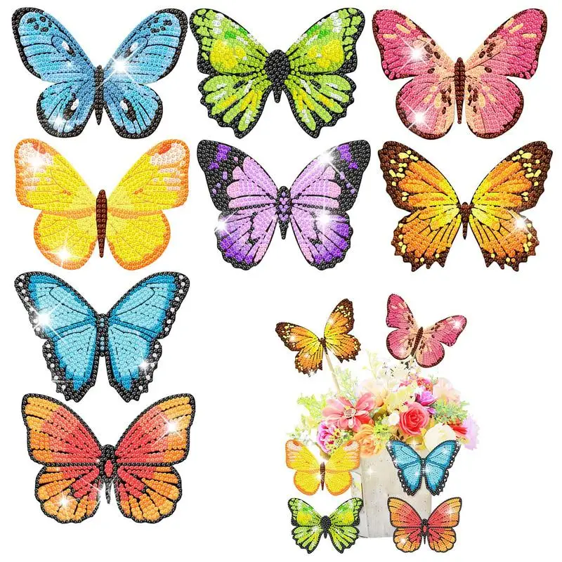 Butterflies Crystal Rhinestone Art Butterflies Art With Crystal Rhinestone Flower Crystal Rhinestone Embroidery Craft Kits For 
Butterflies Crystal Rhinestone Art Butterflies Art With Crystal Rhinestone Flower Crystal Rhinestone Embroidery Craft Kits For