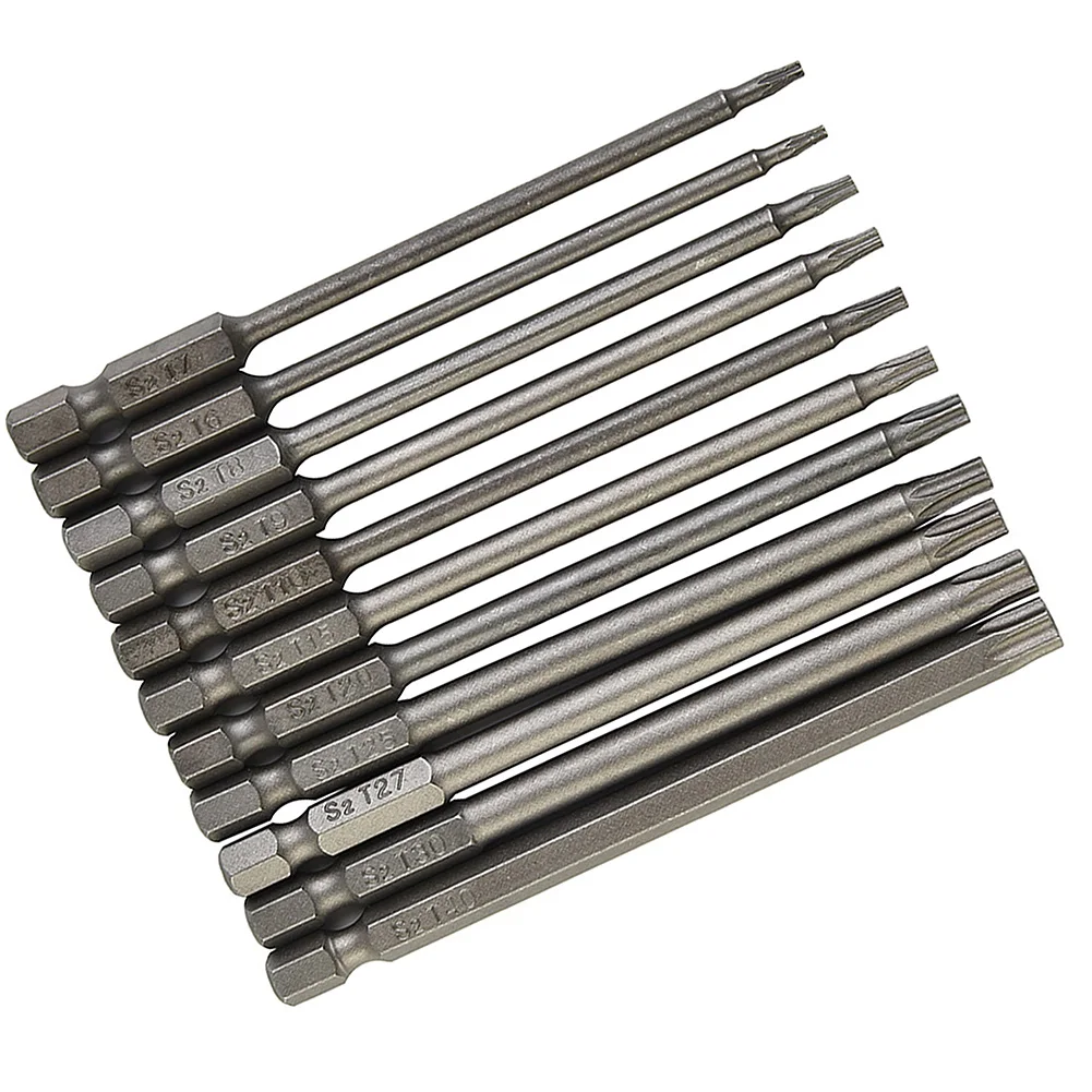 Hand Tools Torx Screwdriver Bit Equipment Hardness Magnetic Head Security Workshop 100mm Assorted High Quality
Hand Tools Torx Screwdriver Bit Equipment Hardness Magnetic Head Security Workshop 100mm Assorted High Quality
