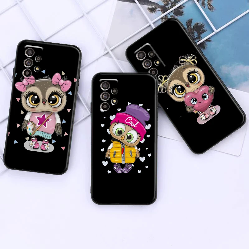 Cartoon Owl For Samsung S8 S9 Plus S10 S10E S20 S21 FE Lite Ultra Plus Phone Case Soft Silicone Cover Black Funda
Cartoon Owl For Samsung S8 S9 Plus S10 S10E S20 S21 FE Lite Ultra Plus Phone Case Soft Silicone Cover Black Funda