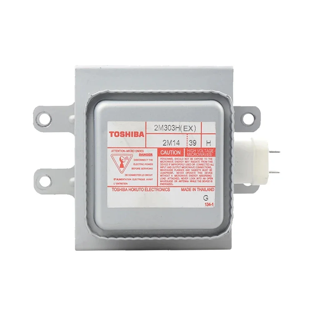 2M303H(EX) Новый оригинальный магнетрон с воздушным охлаждением мощностью 1000 Вт для микроволновой печи Toshiba 
2M303H(EX) Новый оригинальный магнетрон с воздушным охлаждением мощностью 1000 Вт для микроволновой печи Toshiba