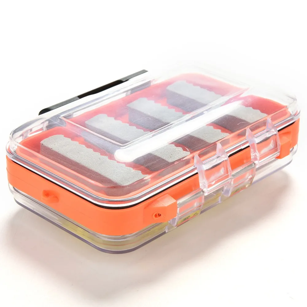 Double Side Waterproof Pocket Fly Fishing Tackle Box Boxes Slid Foam Insert Hold 170 Flies
Double Side Waterproof Pocket Fly Fishing Tackle Box Boxes Slid Foam Insert Hold 170 Flies