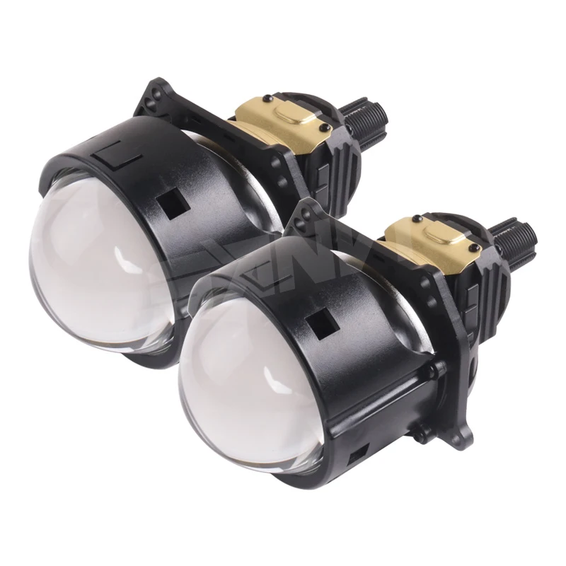 

Sanvi Car 3" Bi LED Projector Lens Headlight 12V 55W 5500K For H4 H7 9005 9006 Hella G5 3R Bracket Headlamp LHD Retrofit Light