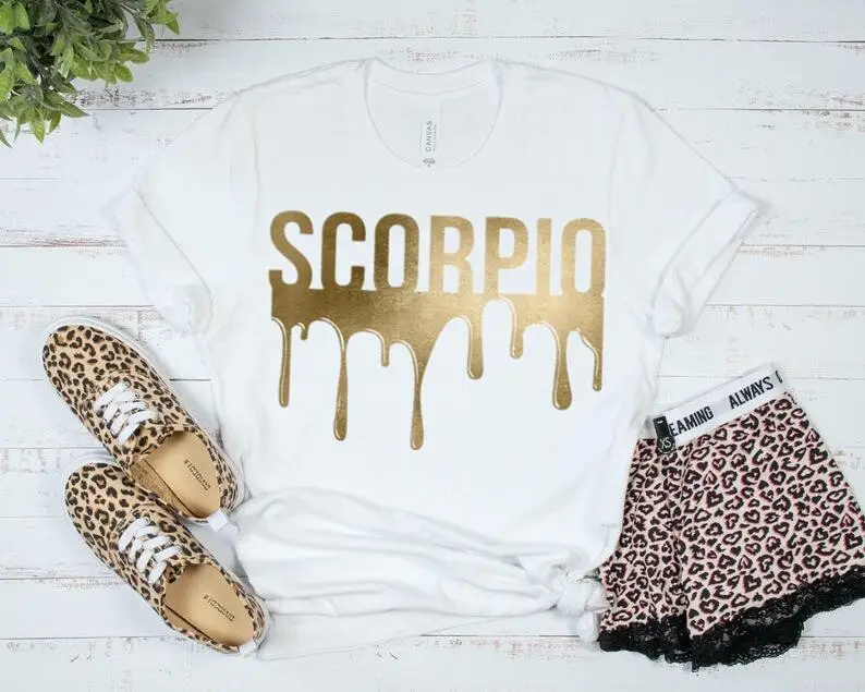 Scorpio Drip File Funny Graphic Cotton Women Tshirt Short Sleeve Tees O Neck Female Clothing Streetwear harajuku 100% cotton
Scorpio Drip File Funny Graphic Cotton Women Tshirt Short Sleeve Tees O Neck Female Clothing Streetwear harajuku 100% cotton