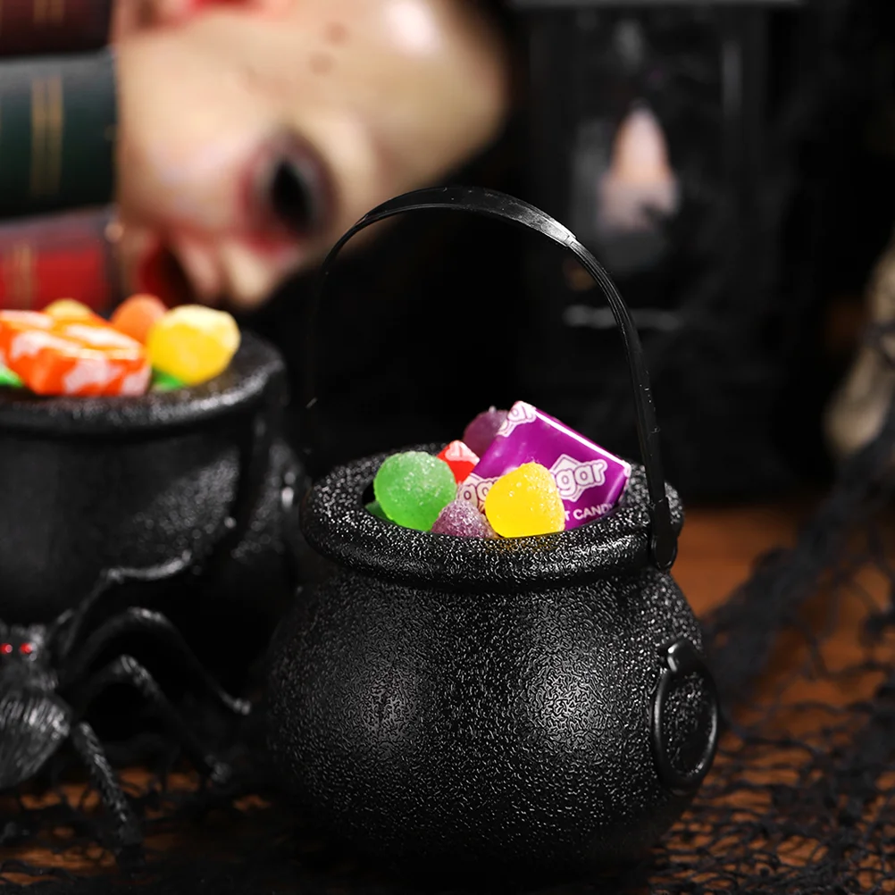 Candy Cauldron Bucket Pot Mini Holder Kettles Witch Blackkettle Treatwitches Jar Or Trick Party Novelty Baskets
Candy Cauldron Bucket Pot Mini Holder Kettles Witch Blackkettle Treatwitches Jar Or Trick Party Novelty Baskets
