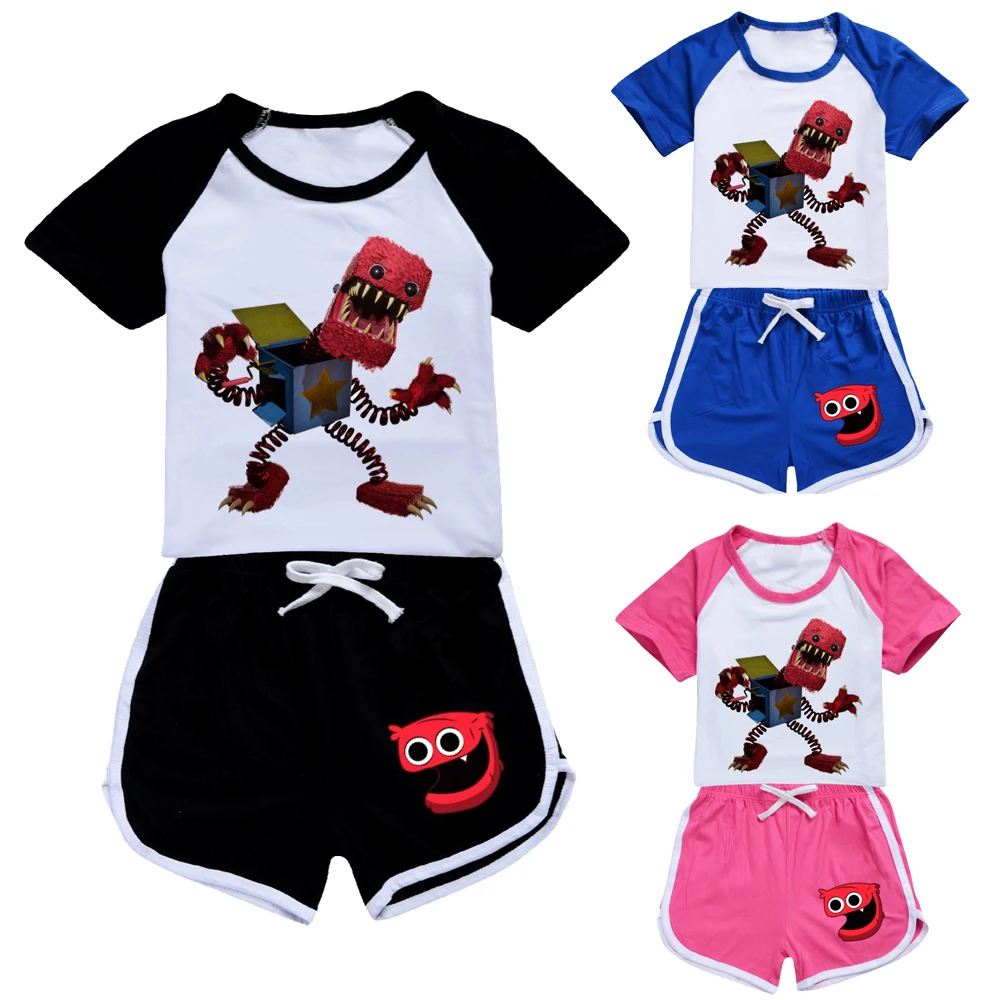 Boxy Boo Game Toddler Boy Clothes Boxy Summer Pajamas Cotton Short Sleeve T Shirt + Shorts Costume Girls Casual Sportswear Set
Boxy Boo Game Toddler Boy Clothes Boxy Summer Pajamas Cotton Short Sleeve T Shirt + Shorts Costume Girls Casual Sportswear Set