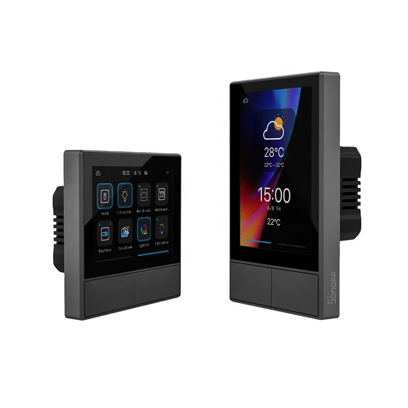 SONOFF NSPanel Smart Scene Wall Switch EU/US Wifi Smart Thermostat Display Switch All-in-One Control for Alexa Google Home
SONOFF NSPanel Smart Scene Wall Switch EU/US Wifi Smart Thermostat Display Switch All-in-One Control for Alexa Google Home