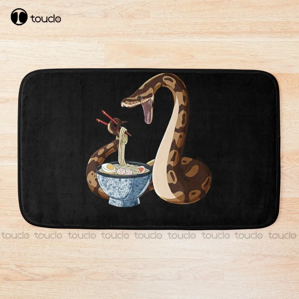 Funny Japanese Kawaii Ramen Snake Ball Python Bath Mat Non Slip Bath Rug Hotel Bathroom Carpet
Funny Japanese Kawaii Ramen Snake Ball Python Bath Mat Non Slip Bath Rug Hotel Bathroom Carpet