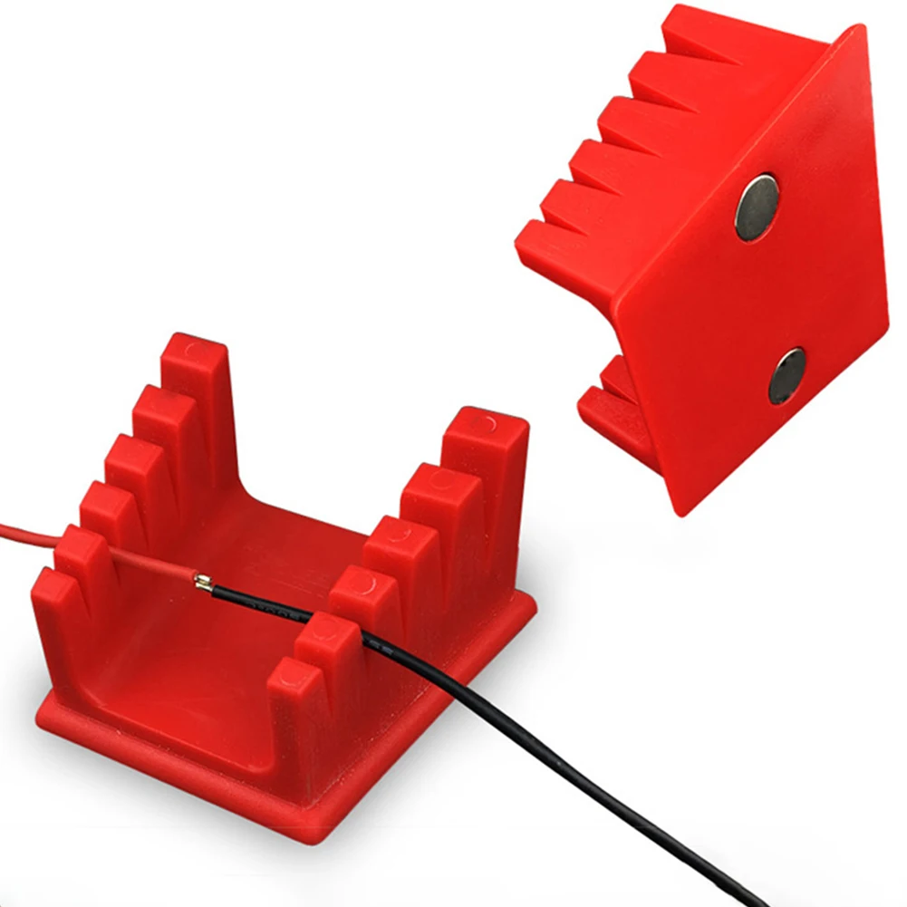 1/2pcs Soldering Wire Holder Printer Parts Magnetis Soldering Wire Holder 4 Group Grooves For 30AWG-12AWG Wires Fixing
1/2pcs Soldering Wire Holder Printer Parts Magnetis Soldering Wire Holder 4 Group Grooves For 30AWG-12AWG Wires Fixing