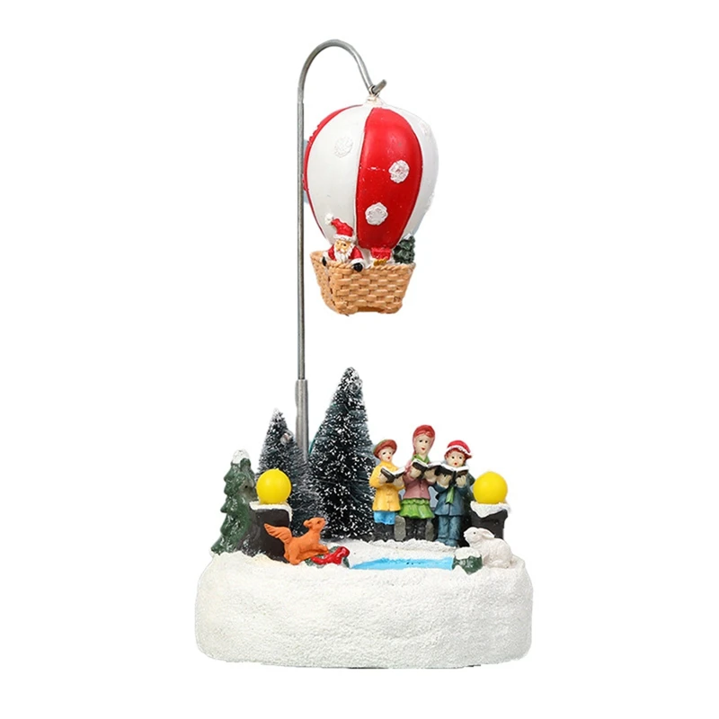 Creative Luminous Music Rotating Christmas Ornaments Resin Crafts Christmas Decoration Children's Gifts
Creative Luminous Music Rotating Christmas Ornaments Resin Crafts Christmas Decoration Children's Gifts