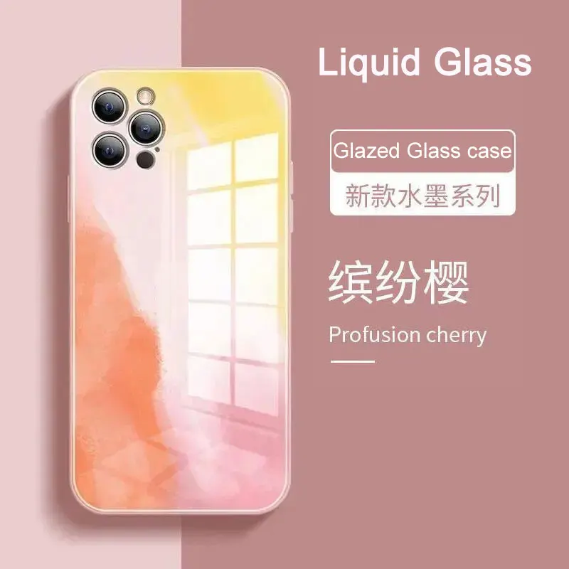 Colorful Fashion Tempered Glass Case for iPhone 13 11 12 Pro Max Mini Case Lens Full for iPhone XR X XS Max 7 8 Plus Cover
Colorful Fashion Tempered Glass Case for iPhone 13 11 12 Pro Max Mini Case Lens Full for iPhone XR X XS Max 7 8 Plus Cover