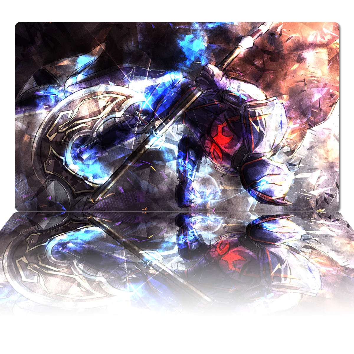 Board Game YuGiOh Playmat The Phantom Knights of Rusty Bardiche TCG CCG Trading Card Game Mat Custom Rubber Mouse Pad Zone & Bag
Board Game YuGiOh Playmat The Phantom Knights of Rusty Bardiche TCG CCG Trading Card Game Mat Custom Rubber Mouse Pad Zone & Bag