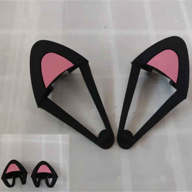 Silicone cat ears for headphones black wireless wired headset gamer cute ears lovely kids helmet gaming accessories
Silicone cat ears for headphones black wireless wired headset gamer cute ears lovely kids helmet gaming accessories