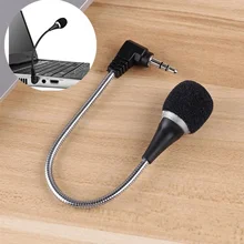 STONEGO New Notebook Microphone Twisted Pole K Song Tablet Phone 3.5mm Audio External Microphone