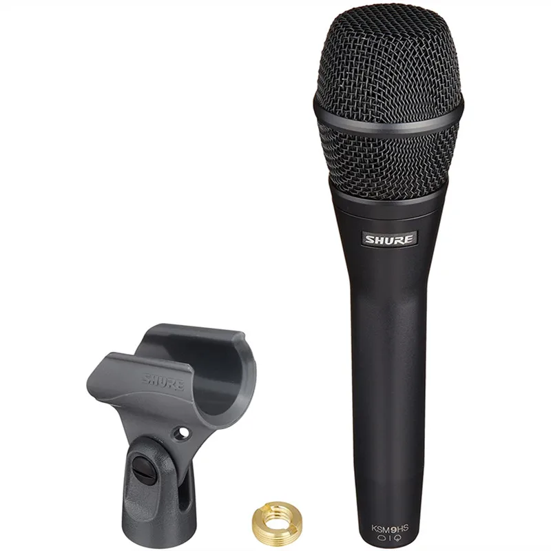 KSM9HS Dual-Diaphragm Condenser Handheld Vocal Microphone For Singing Stage Karaoke Gaming Wired Professional Microphone
KSM9HS Dual-Diaphragm Condenser Handheld Vocal Microphone For Singing Stage Karaoke Gaming Wired Professional Microphone