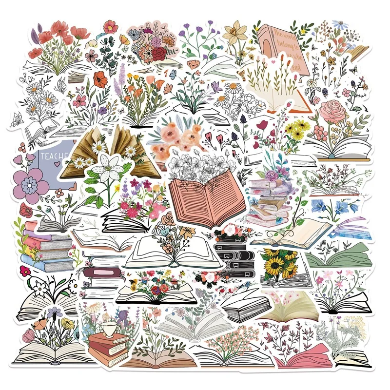 10/30/50PCS Flower Book Sticker Aesthetic PVC Children's Decoration Scrapbooking Accessories Korean Stationery School Supplies
10/30/50PCS Flower Book Sticker Aesthetic PVC Children's Decoration Scrapbooking Accessories Korean Stationery School Supplies