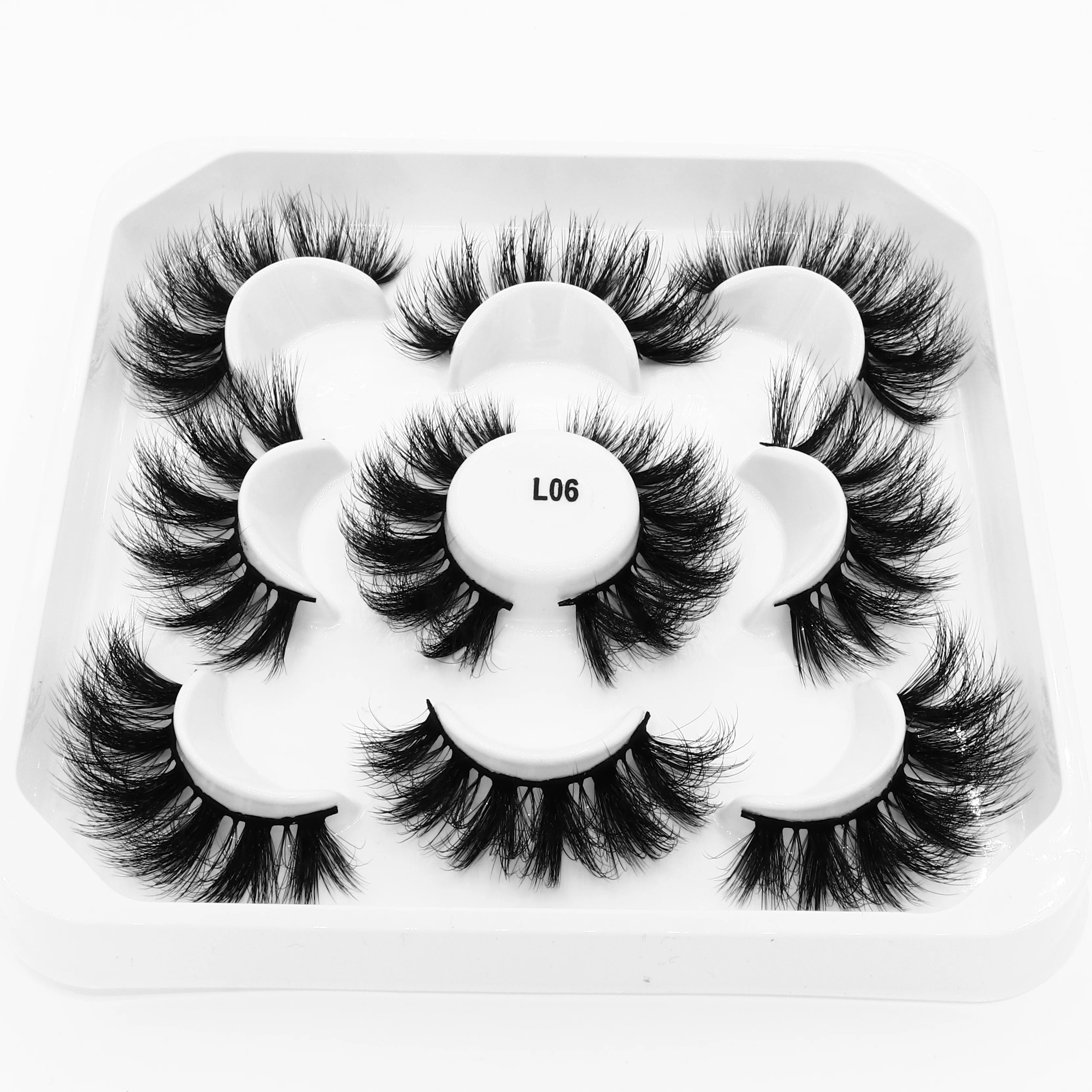 New 5 Pairs 3D Faux Mink Hair False Eyelashes Natural Messy Eyelash Crisscross Wispy Fluffy Lashes Extension Eye Makeup Tools
New 5 Pairs 3D Faux Mink Hair False Eyelashes Natural Messy Eyelash Crisscross Wispy Fluffy Lashes Extension Eye Makeup Tools