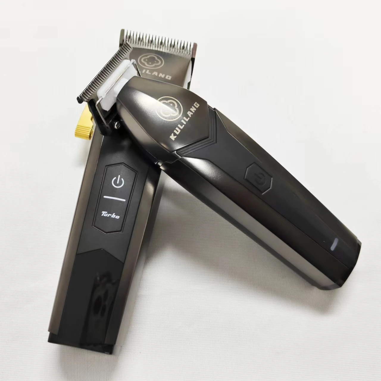 

2023 Professional Electric LCD Intelligent Display Hair Clipper FADE+DLC Coated Blade High Power 7200RPM Quality Hair Trimmer