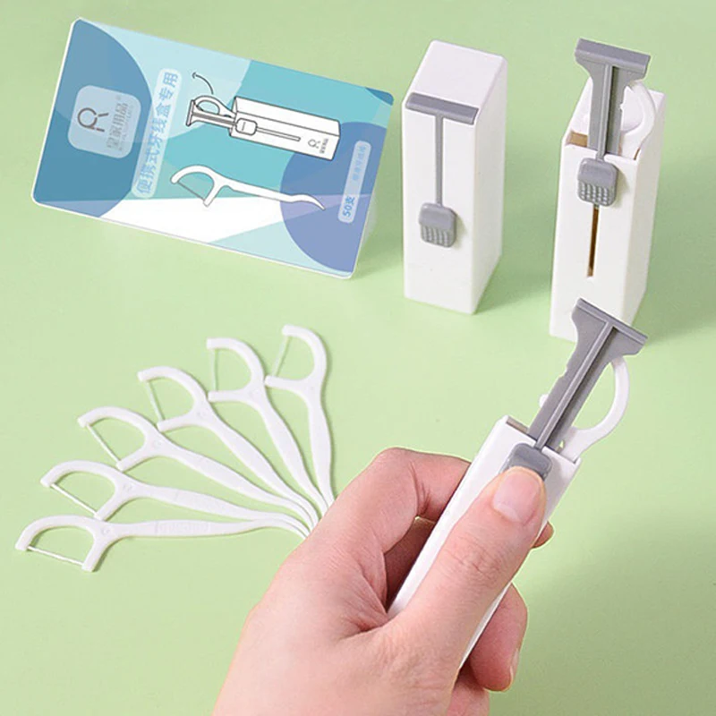 10Pcs/Box Automatic Dental Floss Storage Box Flosser Picks Toothpick Teeth Stick Tooth Cleaning Oral Hygiene Care Home Travel
10Pcs/Box Automatic Dental Floss Storage Box Flosser Picks Toothpick Teeth Stick Tooth Cleaning Oral Hygiene Care Home Travel